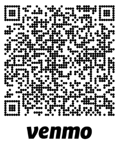 Venmo QR Code for Donation